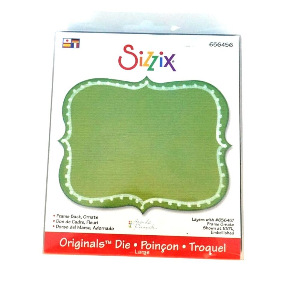 Sizzix Frame Back, Ornate 656456